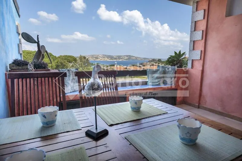 23 Baia Faro - Trilocale Mansardato Con Ampia Terrazza Vista Mare Palau